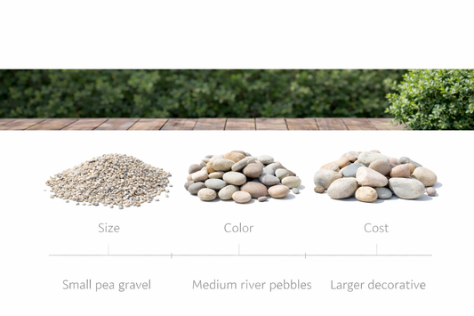 Choosing Pebbles for Landscaping: Size, Color, and Cost Basics