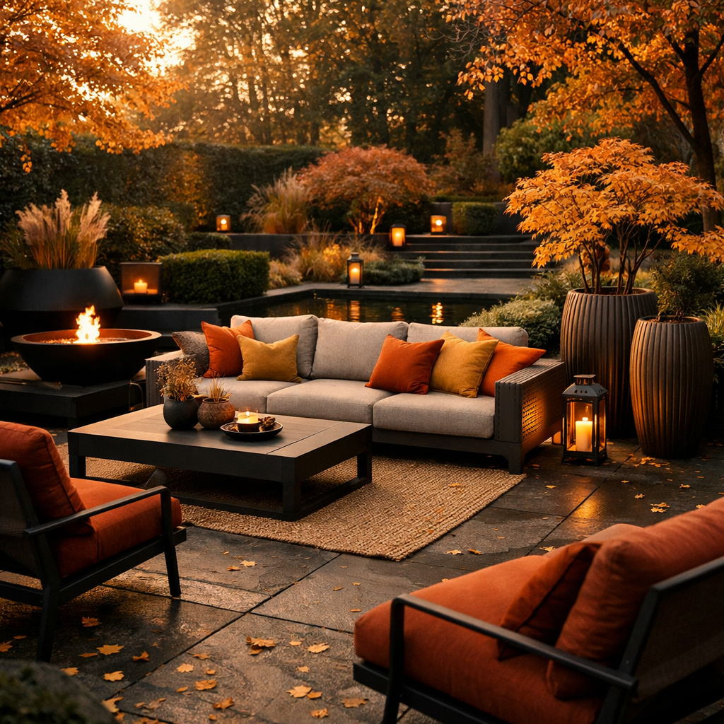 Modern Autumn Garden Decor Ideas to Transform Your Outdoor Space