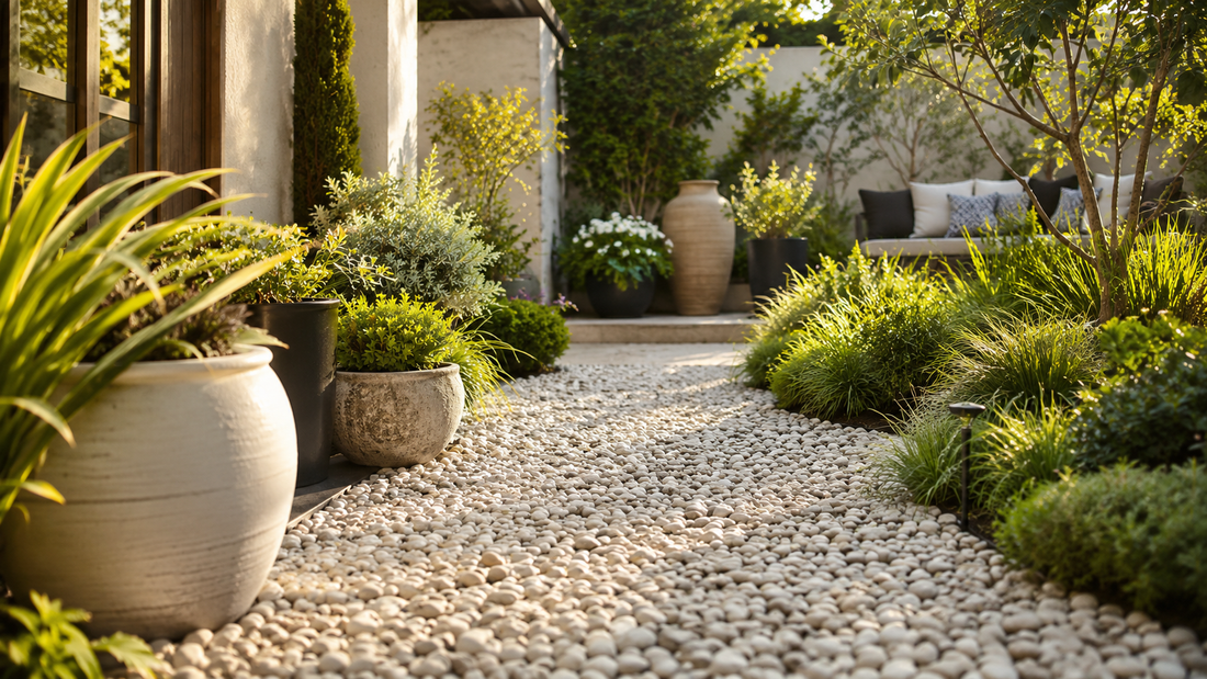 Standardizing Your Style: Why Consistent Pebble Sizes Matter in Garden Design
