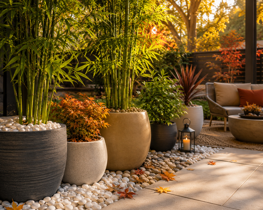 Best Pots and Decorative Pebbles for Autumn Garden Projects
