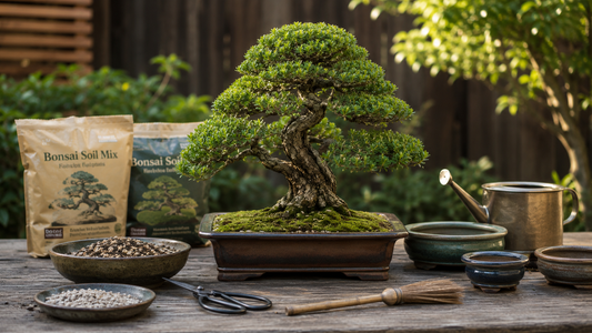 Bonsai Essentials: Choosing the Right Pot and Grit for Your Tree